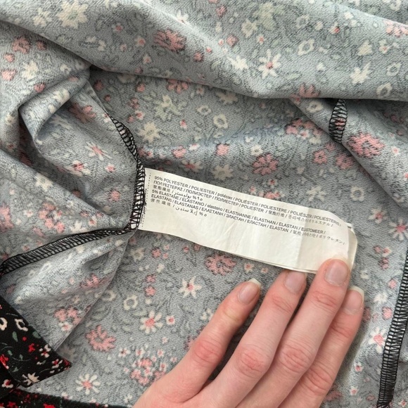 Mango Black Floral Fit & Flare Dress – Size S - Picture 10 of 11